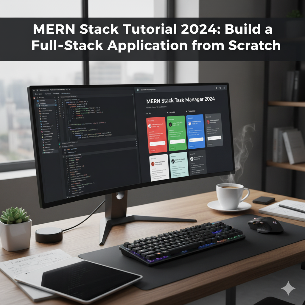 Complete MERN Stack Tutorial 2024: Build a Full-Stack Application from Scratch
