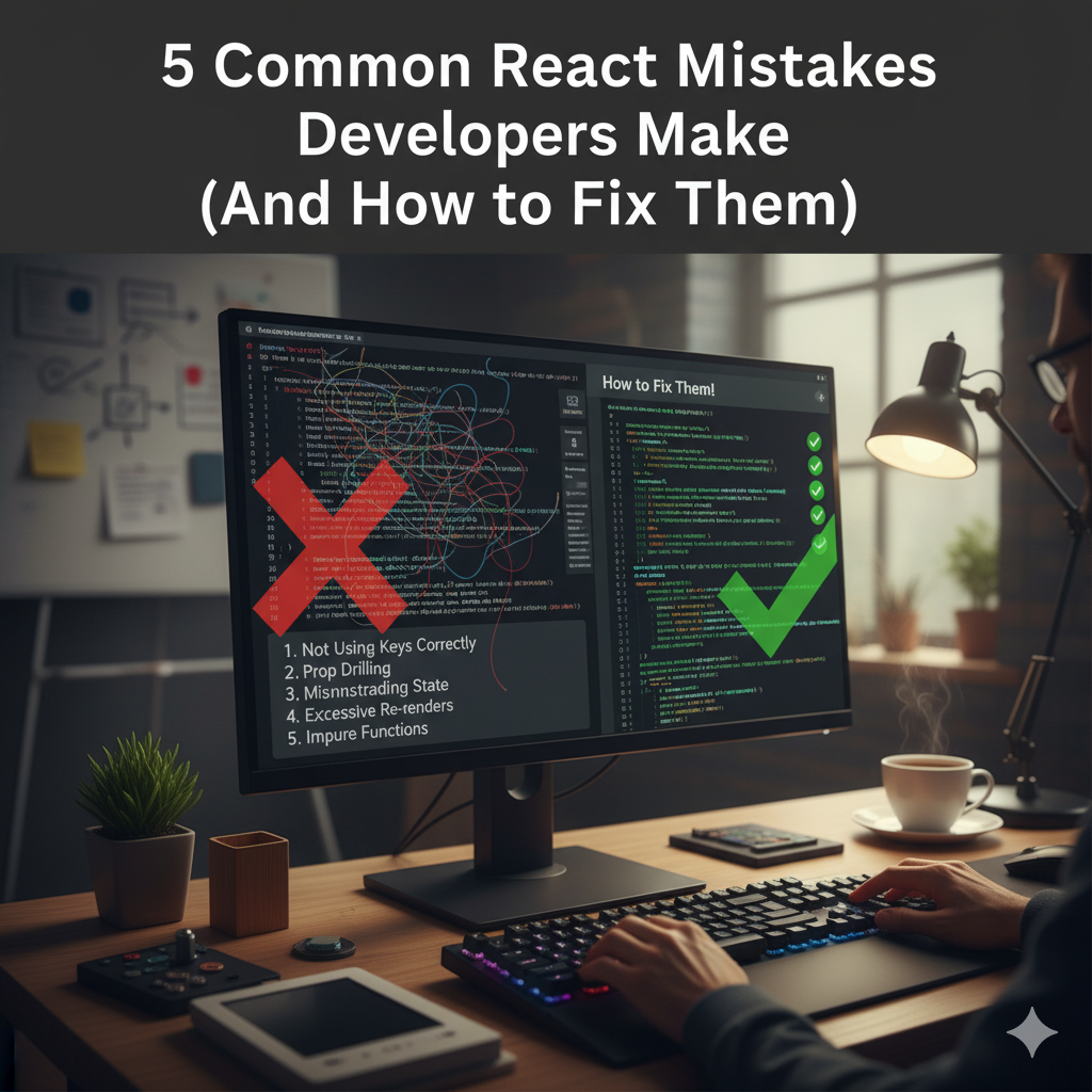 5 Common React Mistakes Developers Make (And How to Fix Them)