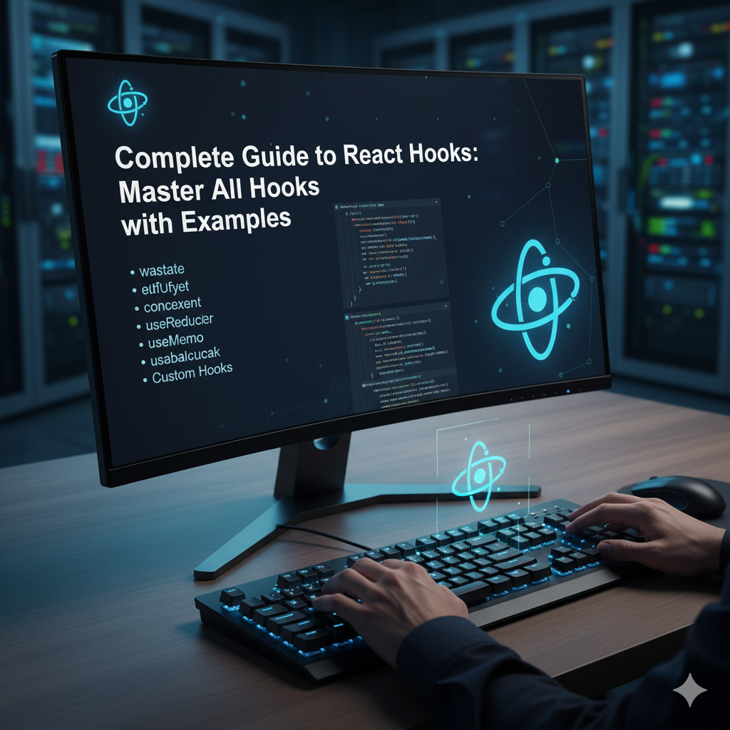 Complete Guide to React Hooks: Master All Hooks with Examples